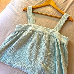 Textured Cotton Tank